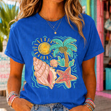 Load image into Gallery viewer, Summer Beach Doodles Conch Shell TRANSFER UAC MAY 26
