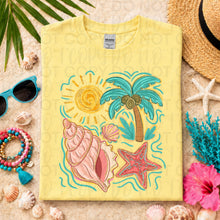 Load image into Gallery viewer, Summer Beach Doodles Conch Shell TRANSFER UAC MAY 26
