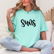 Load image into Gallery viewer, Hand Letter Mascots Single Color Dropdown TRANSFER CRD
