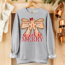 Load image into Gallery viewer, Sweet &amp; Merry Gingerbread Bow TRANSFER SDD SEPT
