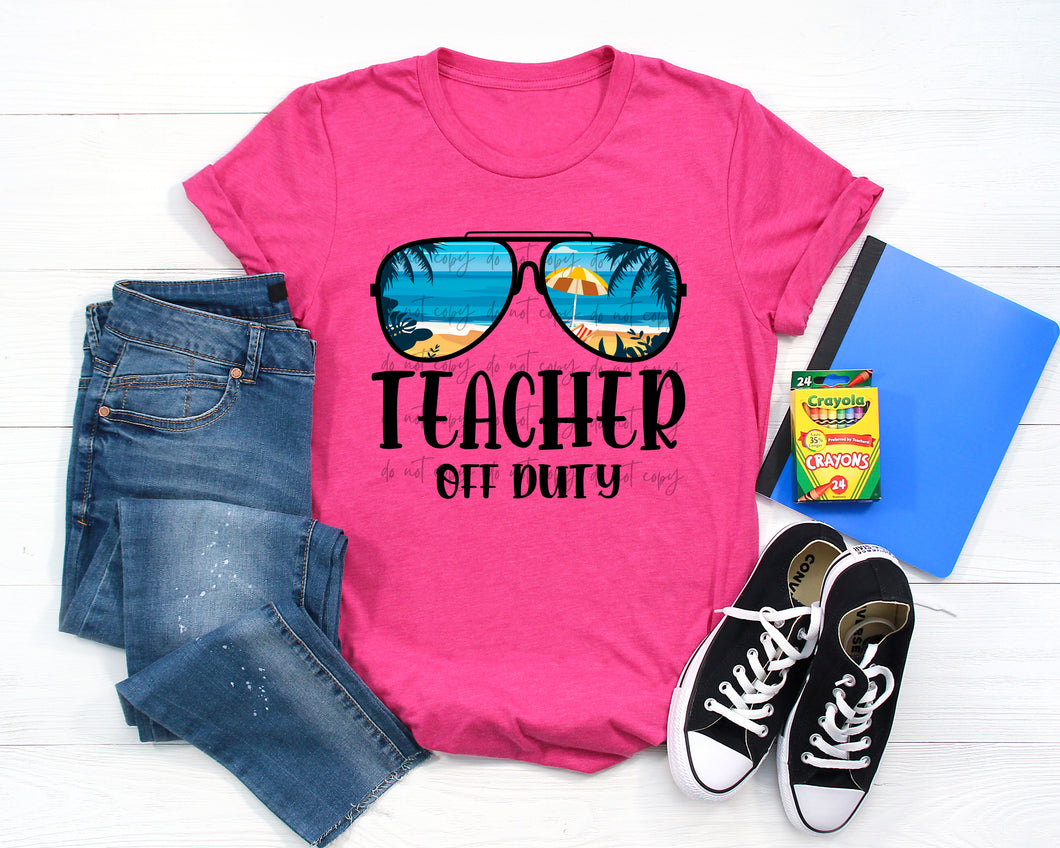 Teacher Off Duty Beach TRANSFER