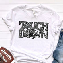 Load image into Gallery viewer, Touchdown Faux Rhinestones TRANSFER CSD
