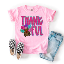Load image into Gallery viewer, Thankful Camo &amp; Colorful Pink Turkey DROPDOWN TRANSFER SDD OCT
