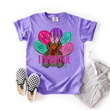 Load image into Gallery viewer, Thankful Little Blessing Camo &amp; Colorful Pink Turkey DROPDOWN TRANSFER SDD OCT
