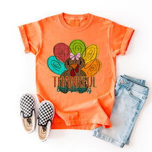 Load image into Gallery viewer, Thankful Little Blessing Camo &amp; Colorful Pink Turkey DROPDOWN TRANSFER SDD OCT
