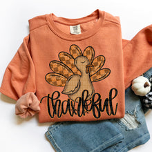 Load image into Gallery viewer, Thankful Turkey TRANSFER SDD AUGUST
