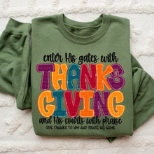 Load image into Gallery viewer, Enter His Gates With Thanksgiving  | TRANSFER SDD

