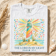 Load image into Gallery viewer, The Lord In My Light Psalm 27:1 Lighthouse TRANSFER UAC MAY 26

