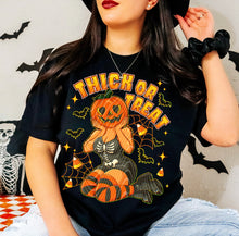 Load image into Gallery viewer, Trick Or Treat Pumpkin Head Girl With SLEEVE OPTION DROPDOWN TRANSFER GRAV SEPT 25
