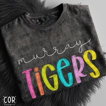 Load image into Gallery viewer, Neon Bright Line Tigers DROPDOWN TRANSFER COR
