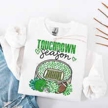 Load image into Gallery viewer, Touchdown Season Hearts Distressed Stadium Color DROPDOWN TRANSFER IRENE JULY 26
