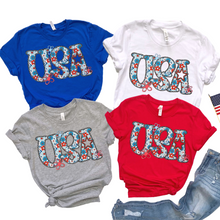 Load image into Gallery viewer, USA Stripe Checker Dot Dropdown TRANSFER CSD MAY 25
