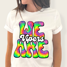 Load image into Gallery viewer, We Are Rainbow Tie Dye Mascot DROPDOWN TRANSFER
