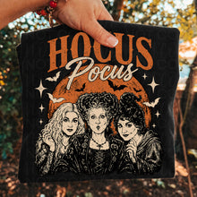 Load image into Gallery viewer, Ho_us Po_us Orange Moon And Bats Distressed TRANSFER UAC AUG 26
