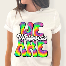 Load image into Gallery viewer, We Are Rainbow Tie Dye Mascot DROPDOWN TRANSFER
