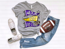 Load image into Gallery viewer, Mascot Proud Loud &amp; Proud Pennant Trio Customized DROPDOWN DTF TRANSFER
