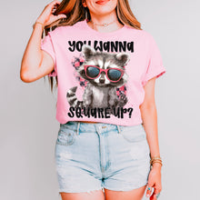 Load image into Gallery viewer, You Wanna Square Up Raccoon TRANSFER SDD
