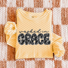 Load image into Gallery viewer, Washed In Grace Floral Lace With Cross Option DROPDOWN TRANSFER SDD OCT
