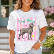 Load image into Gallery viewer, Dog Mom Wavy Pink Stripes Breed DROPDOWN TRANSFER UAC 26
