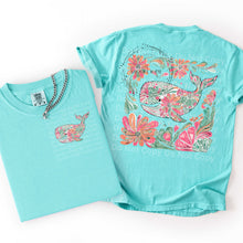 Load image into Gallery viewer, Floral Water Animal DROPDOWN With Pocket TRANSFER IRENE MAR 26
