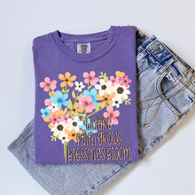 Load image into Gallery viewer, Where Faith Grows Blessings Bloom Flower Bouquet TRANSFER SDD APR 26
