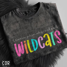 Load image into Gallery viewer, Neon Bright Line Wildcats DROPDOWN TRANSFER COR
