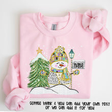 Load image into Gallery viewer, Winter Snowman TRANSFER SDD
