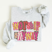 Load image into Gallery viewer, Worship Anyway Magazine Cutouts Zebra Checker And Neons TRANSFER SDD NOV 25
