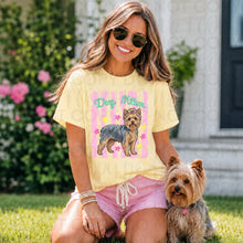 Load image into Gallery viewer, Dog Mom Wavy Pink Stripes Breed DROPDOWN TRANSFER UAC 26
