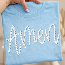 Load image into Gallery viewer, Faux Pearl Faith Sayings DROPDOWN TRANSFER THREAD FEB 26
