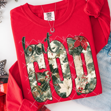 Load image into Gallery viewer, Christmas Camo Sayin Collection DROPDOWN TRANSFER THREAD OCT 25
