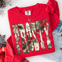 Load image into Gallery viewer, Christmas Camo Sayin Collection DROPDOWN TRANSFER THREAD OCT 25
