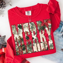 Load image into Gallery viewer, Christmas Camo Sayin Collection DROPDOWN TRANSFER THREAD OCT 25

