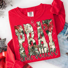 Load image into Gallery viewer, Christmas Camo Sayin Collection DROPDOWN TRANSFER THREAD OCT 25
