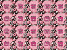 Load image into Gallery viewer, Mascot Pride Together We Beat Cancer Faux Pink Glitter DROPDOWN TRANSFER REVEL JULY 26
