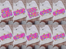 Load image into Gallery viewer, Rainbow Faux Gold Glitter Mascot Dropdown TRANSFER SCAR JULY 25
