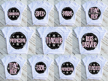 Load image into Gallery viewer, Spotted Circle Bright Alpha School Grades &amp; Occupations DROPDOWN TRANSFER REVEL JUNE 26
