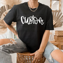 Load image into Gallery viewer, Hand Drawn Script Customized Alpha DROPDOWNS DTF Transfer
