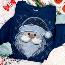 Load image into Gallery viewer, Denim Christmas Collection Patchwork DROPDOWN TRANSFER THREAD OCT 25
