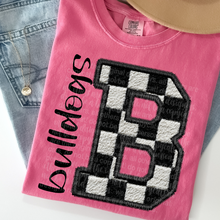 Load image into Gallery viewer, Faux Chenille Embroidery Mascot + Color DROPDOWN TRANSFER THREAD JULY 25
