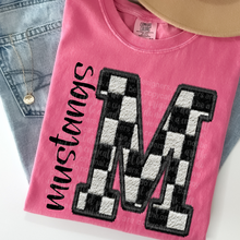 Load image into Gallery viewer, Faux Chenille Embroidery Mascot + Color DROPDOWN TRANSFER THREAD JULY 25
