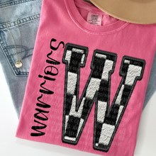 Load image into Gallery viewer, Faux Chenille Embroidery Mascot + Color DROPDOWN TRANSFER THREAD JULY 25
