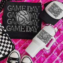 Load image into Gallery viewer, Game Day Stacked Sports Faux Rhinestones DROPDOWN TRANSFER CSD
