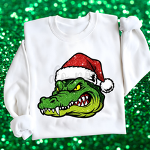 Load image into Gallery viewer, Mascot Faux Glitter Santa Hat DROPDOWN TRANSFER PARJO OCT 25
