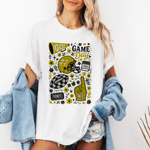 Load image into Gallery viewer, Game Day Checker Football Doodle Color DROPDOWN TRANSFER PARJO JULY 25
