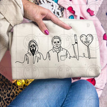 Load image into Gallery viewer, Be Mine Heart Lollipop Doodle Character DROPDOWN TRANSFER HMWK NOV 25
