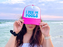 Load image into Gallery viewer, Neon I Pee In Pools Summer 4x2&#39;&#39; SCREEN
