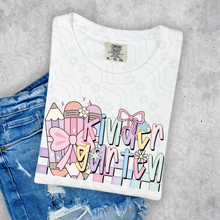 Load image into Gallery viewer, Pastel Pencil Checker School Grades DROPDOWN TRANSFER DDD JULY 25
