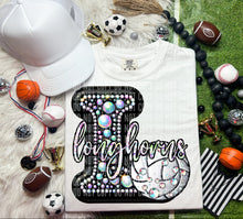 Load image into Gallery viewer, Faux Leather Rhinestone Volleyball Mascots DROPDOWN TRANSFER CAP
