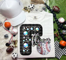 Load image into Gallery viewer, Faux Leather Rhinestone Baseball Mascots DROPDOWN TRANSFER CAP
